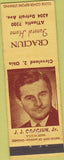 Matchbook Cover - Craciun Funeral Home Middleburg Heights OH