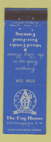 Matchbook Cover - The Dog House Washington DC