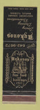 Matchbook Cover - Mykonos Restaurant Naples FL
