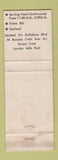 Matchbook Cover - Mykonos Restaurant Naples FL