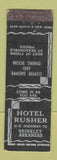 Matchbook Cover - Hotel Rusher Brinkley AR WEAR