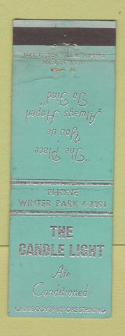 Matchbook Cover - The Candle Light Winter Park FL