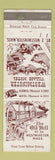Matchbook Cover - Old Mill Westminster Village Motel MA WEAR