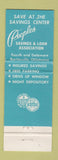 Matchbook Cover - Peoples Savings and Loan Bartlesville OK WEAR
