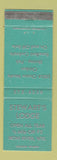 Matchbook Cover - Stewart's Lodge Iron River WI