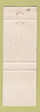 Matchbook Cover - Village Plaza Motel Restaurant Spencer WI