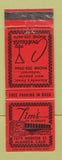 Matchbook Cover - Tim's Cocktails Alameda CA WEAR
