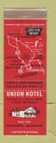 Matchbook Cover - Union Hotel Occidental CA WEAR
