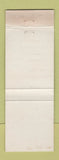 Matchbook Cover - T&M Camper Manufacturing Burlingame CA WEAR