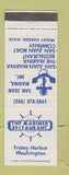 Matchbook Cover - Mariner Restaurant Friday Harbor WA San Juan Marina