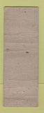 Matchbook Cover - Hugh Bell Congressman Election WORN