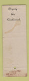 Matchbook Cover - Blackstone Hotel Fort Worth TX