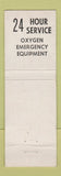 Matchbook Cover - Howe Peterson Ambulance Service Dearborn MI