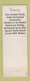 Matchbook Cover - Minnie Pearl's Cafe Los Banos CA WORN