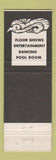 Matchbook Cover - Cowboy Bar Jackson WY