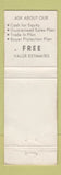 Matchbook Cover - Fireside Real Estate Doug Oswald WEAR