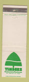 Matchbook Cover - Timbers Restaurant Playhouse Mount Gretna PA