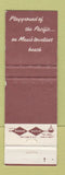Matchbook Cover - Kaanapali Hotel Maui Hawaii Lahaina WEAR