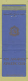 Matchbook Cover - Los Angeles Athletic Club CA