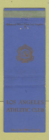 Matchbook Cover - Los Angeles Athletic Club CA
