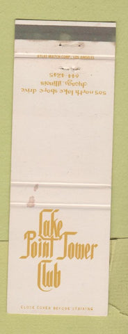 Matchbook Cover - Lake Point Tower Club Chicago IL WEAR