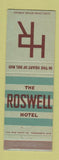 Matchbook Cover - Roswell Hotel Del Rio TX