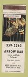 Matchbook Cover - Arrow Bar Schofield WI WEAR