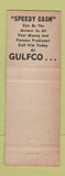 Matchbook Cover - Gulfco Finance Marksville LA WEAR