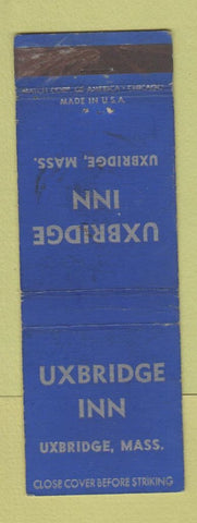 Matchbook Cover - Uxbridge Inn MA WEAR