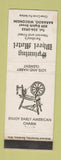 Matchbook Cover - Spinning Wheel Motel Baraboo WI WEAR