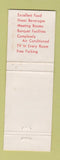 Matchbook Cover - Fountain Park Motor Inn Sheboygan WI