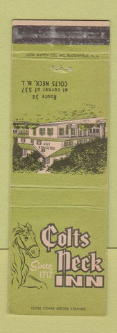 Matchbook Cover - Colts Neck Inn Colts Neck NJ
