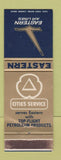 Matchbook Cover - Eastern Airlines Cities oil gas