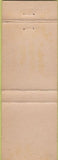 Matchbook Cover - Waverly Hotel Pierre SSD WORN STAINED