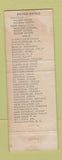 Matchbook Cover - Hilton Hotel Fort Worth TX