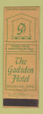 Matchbook Cover - Gadsden Hotel Douglas AZ WEAR