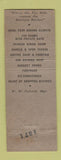 Matchbook Cover - Gadsden Hotel Douglas AZ WEAR