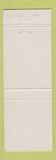 Matchbook Cover - Traylor's Antique Fle Market Indianapolis IN