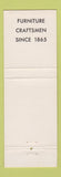 Matchbook Cover - Tell City Chair Company Tell City IN