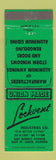 Matchbook Cover - Lockvent Awnings Storm Doors Siding East St Louis IL WEAR