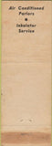 Matchbook Cover - Spears Funeral Home Columbus OH