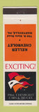 Matchbook Cover - 1966 Chevrolet Keller Marysville PA