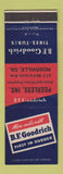 Matchbook Cover - BF Goodrich Tires Peerless Rossville GA