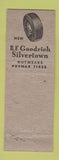 Matchbook Cover - BF Goodrich Tires Peerless Rossville GA