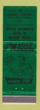 Matchbook Cover - Geo Dietz Barber Shop Danville PA GREEN