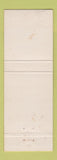 Matchbook Cover - Geo Dietz Barber Shop Danville PA GREEN