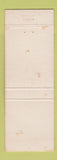 Matchbook Cover - Geo Dietz Barber Shop Danville PA GOLD