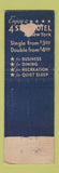 Matchbook Cover - Hotel Lincoln New York City Lion Canada 1929