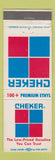 Matchbook Cover - Cher oil gas CHAIN WEAR