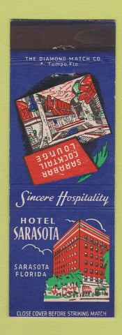 Matchbook Cover - Hotel Sarasota FL
